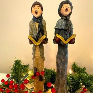 Vintage Winsor Collection Christmas Carolers set of 2